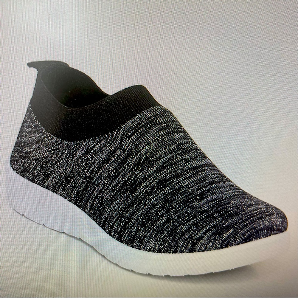 Slip on Memory Foam Lurex Sneakers